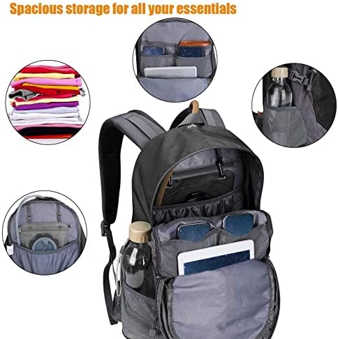 G4Free 35L Waterproof Hiking Backpack Outdoor Backpack Trekking Daypack for Camping Hiking Backpacking Climbing with Rain Cover Internal Frame Backpacks Default Title Default Title