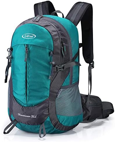 G4Free 35L Waterproof Hiking Backpack Outdoor Backpack Trekking Daypack for Camping Hiking Backpacking Climbing with Rain Cover Internal Frame Backpacks Default Title Default Title