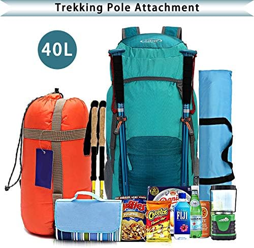 G4Free 40L Rucksack Foldable Hiking Backpack Ultra Lightweight Camping Daypack Internal Frame Backpacks Default Title Default Title