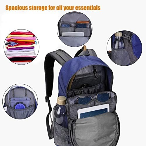 G4Free 35L Waterproof Hiking Backpack Outdoor Backpack Trekking Daypack for Camping Hiking Backpacking Climbing with Rain Cover Internal Frame Backpacks Default Title Default Title