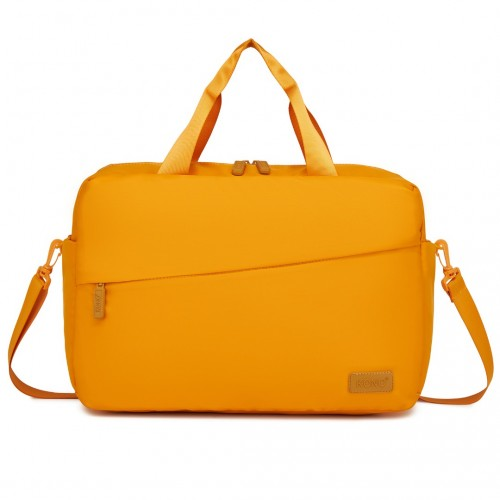 TVK2444 - Kono Water-Resistant Travel Bag with Laptop Sleeve Multi-Functional Tote for Business and Weekend Large Capacity for Men and Women - Yellow Default Title Default Title