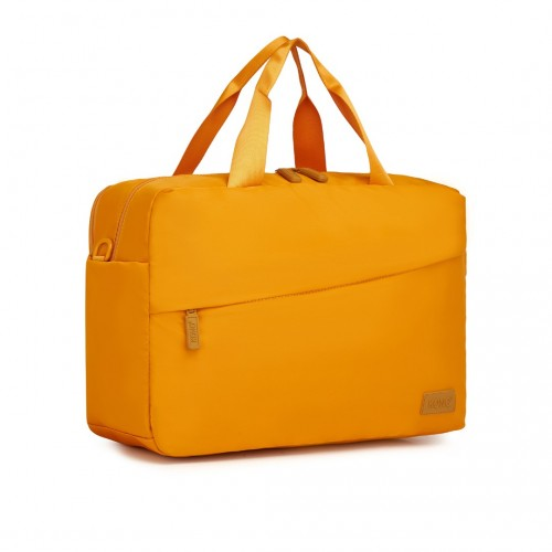 TVK2444 - Kono Water-Resistant Travel Bag with Laptop Sleeve Multi-Functional Tote for Business and Weekend Large Capacity for Men and Women - Yellow Default Title Default Title