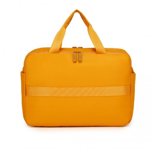 TVK2444 - Kono Water-Resistant Travel Bag with Laptop Sleeve Multi-Functional Tote for Business and Weekend Large Capacity for Men and Women - Yellow Default Title Default Title