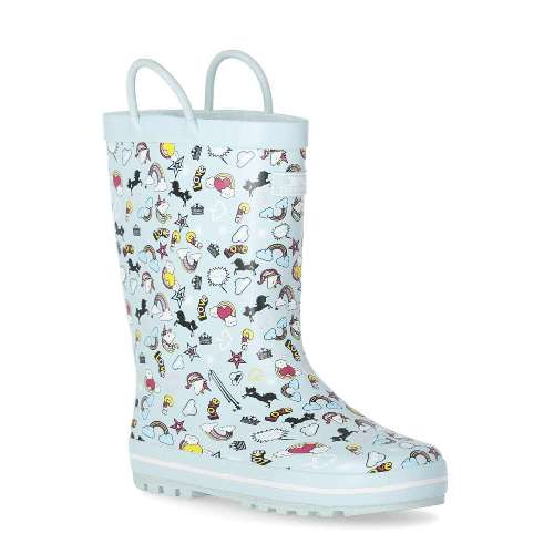 Trespass Starryton Kids Outdoor Waterproof Rubber Wellies - - High-Quality </p>