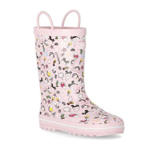 Trespass Starryton Kids Outdoor Waterproof Rubber Wellies - - High-Quality </p>