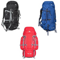 Trespass 'Trek' 66 Litre Camping Hiking Bag Travel Backpack Red Tone 66 Litre Red Tone / 66 Litre Ash / 66 Litre Olive / 66 Litre Electric Blue / 66 Litre
