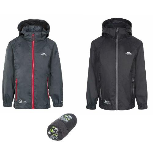 Kids Trespass Qikpac Waterproof Jacket - - High-Quality </p>