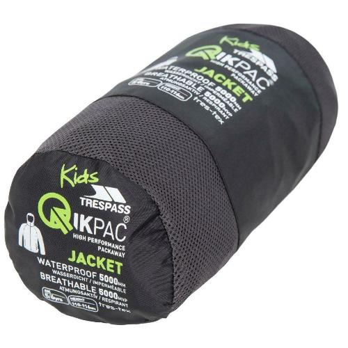 Kids Trespass Qikpac Waterproof Jacket - - High-Quality </p>
