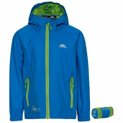 Kids Trespass Qikpac Waterproof Jacket - - High-Quality </p>