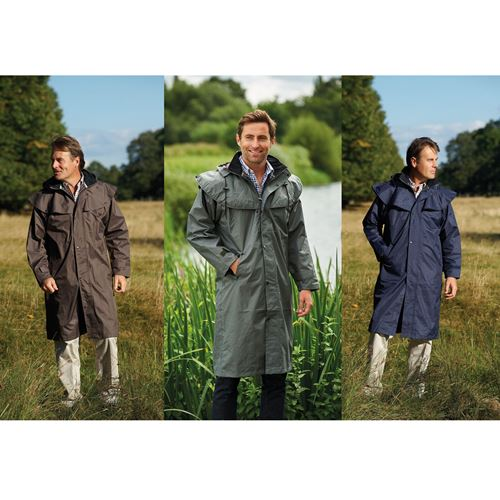 Mens Champion Highgrove Waterproof Long Coat Olive XL Olive / XL Brown / 2XL Brown / 3XL Olive / S Olive / 2XL Olive / 3XL Navy / L Olive / M Brown / XL Brown / L Navy / 3XL Brown / S Navy / 2XL Navy / S Brown / M Navy / XL Olive / L Navy / M