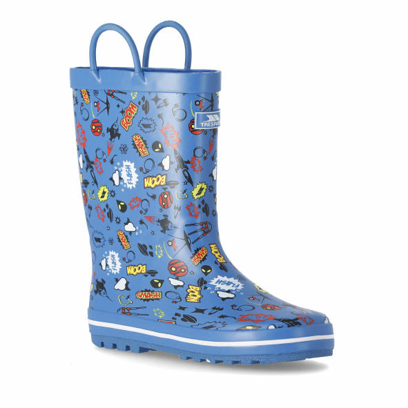 Trespass Apolloton Kids Waterproof Rubber Wellies - - High-Quality </p>