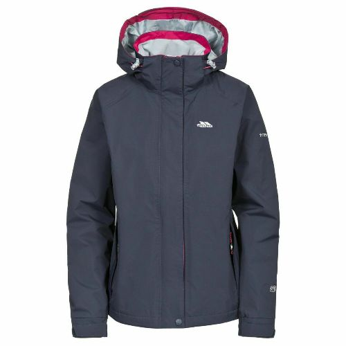 Ladies Trespass FLORISSANT Waterproof Jacket Grape Wine S Grape Wine / S Ink / S Black / M Grape Wine / M Grape Wine / XL Cerise / XL Black / S Ink / M Grape Wine / L Cerise / S Black / XL Cerise / L Black / L Grape Wine / XS Ink / L Ink / XL Black / XS Cerise / M