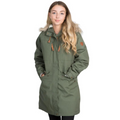 Ladies Faithful Waterproof Parka Jacket Dark Grey L Dark Grey / L Basil / L Dark Grey / M Basil / S Dark Grey / XL Basil / M Dark Grey / XXL Basil / XXL Basil / XL Dark Grey / S