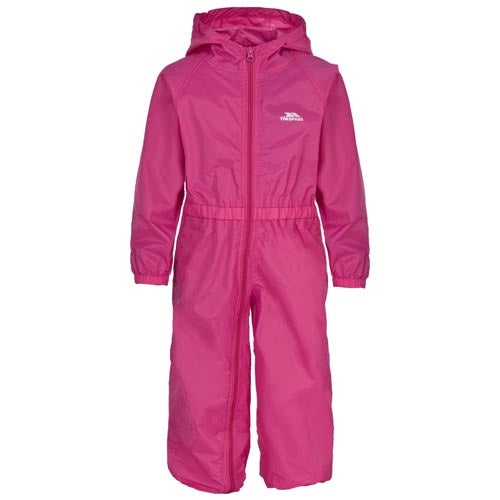 Kids Trespass Button Waterproof All-In-One Suit - - High-Quality </p>