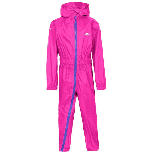 Kids Trespass Button Waterproof All-In-One Suit - - High-Quality </p>
