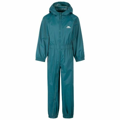 Kids Trespass Button Waterproof All-In-One Suit - - High-Quality </p>