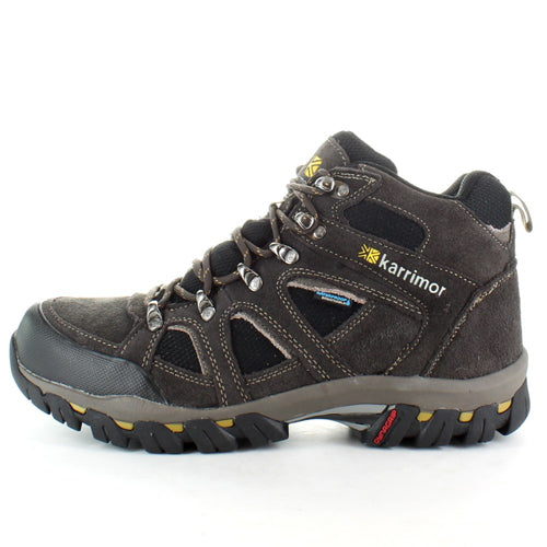 Mens Karrimor Bodmin IV Weathertite Mid Rise Waterproof Hiking Shoes Dark Brown UK-12 Dark Brown / UK-12 Black Sea / UK-9 Black Sea / UK-11 Black Sea / UK-10 Black Sea / UK-7 Black Sea / UK-8 Black Sea / UK-12 Dark Brown / UK-8 Dark Brown / UK-9 Dark Brown / UK-7 Dark Brown / UK-10 Dark Brown / UK-11