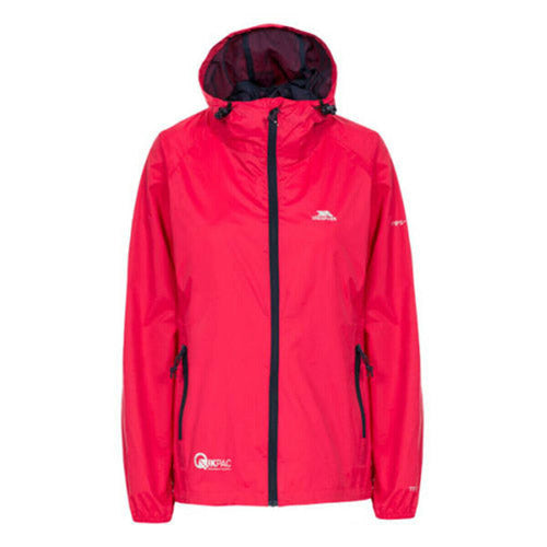 Trespass Qikpac Ladies Waterproof Hooded Jacket - Clearance Black XS Black / XS Moss / XXL Navy / XL Navy / S Moss / XS Navy / 3XL Moss / XL Raspberry / XL Navy / XS Raspberry / XS Moss / M Navy / M Black / XL Black / M Navy / L Navy / XXL Moss / L Black / S Raspberry / XXL Black / L Raspberry / M Raspberry / L Black / XXL Raspberry / S Moss / S