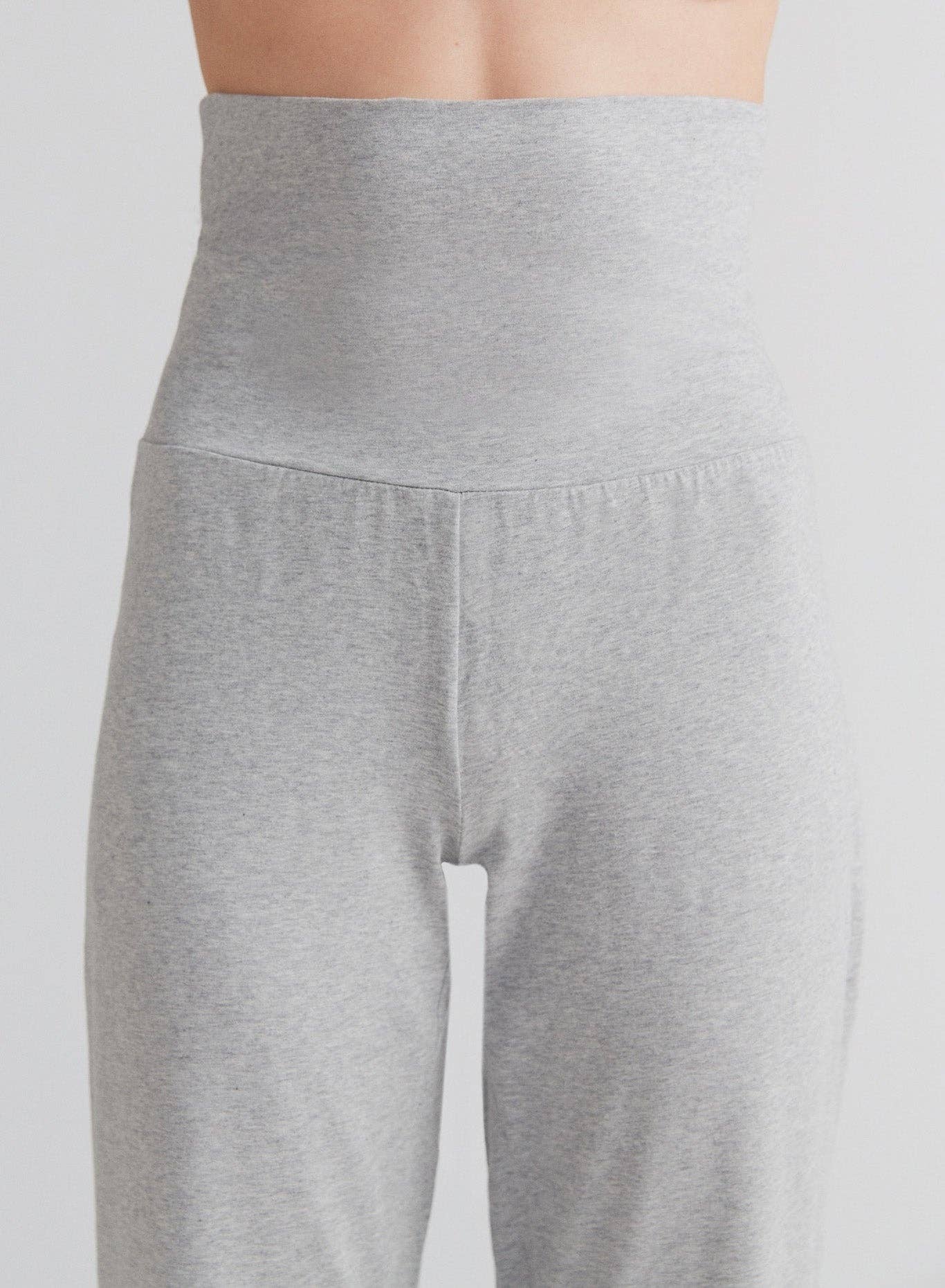 Organic Leggings with Wide Waistband
