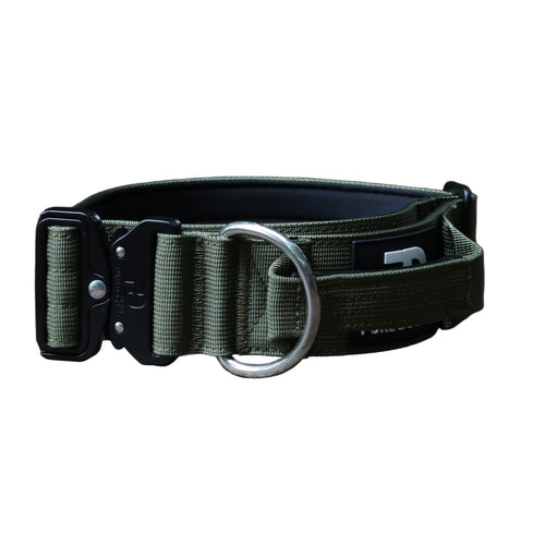 5cm Tactical Collar Khaki Dog Collar Medium (M) Medium (M) Large (L) Extra large (XL)