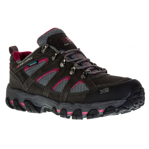 Ladies Karrimor Bodmin V Weathertite Low Rise Waterproof Hiking Shoes Dark Grey / Cochineal UK-5 Dark Grey / Cochineal / UK-5 Dark Grey / Cochineal / UK-6 Dark Grey / Cochineal / UK-4 Dark Grey / Cochineal / UK-7 Dark Grey / Cochineal / UK-8