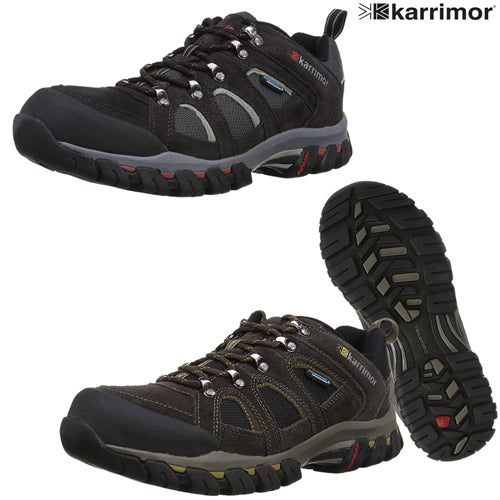 Mens Karrimor Bodmin IV Weathertite Low Rise Waterproof Hiking Shoes Dark Brown UK-8 Dark Brown / UK-8 Black Sea / UK-10 Black Sea / UK-8 Dark Brown / UK-9 Black Sea / UK-12 Black Sea / UK-9 Black Sea / UK-11 Dark Brown / UK-11 Dark Brown / UK-12 Dark Brown / UK-10 Black Sea / UK-7 Dark Brown / UK-7