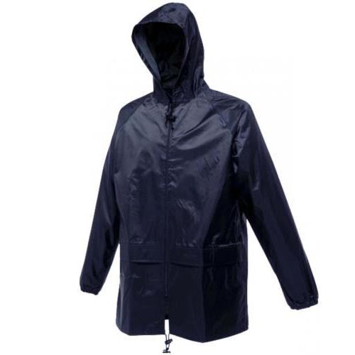 Adults Regatta Stormbreak Waterproof Jacket Rain Coats Navy 3XL Navy / 3XL Black / L Navy / M Black / 2XL Navy / S Black / S Navy / L Navy / XL Black / XL Black / M Black / 3XL Navy / 2XL