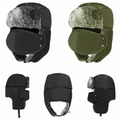 Adults Waterproof Thermal Trapper Hat Olive One Size Olive / One Size Black / One Size