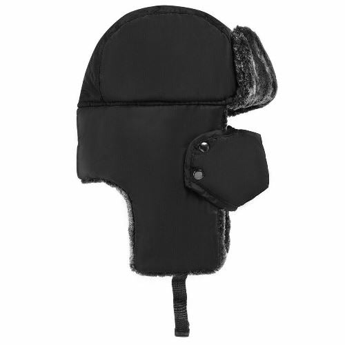 Adults Waterproof Thermal Trapper Hat Olive One Size Olive / One Size Black / One Size