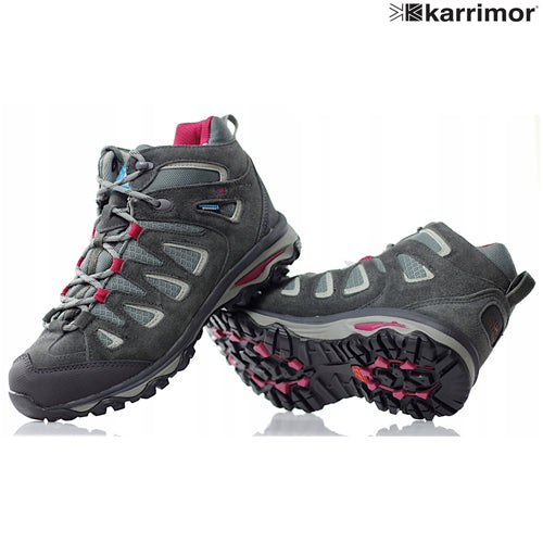 Ladies Karrimor Weathertite Isla Mid Rise Waterproof Trekking Boots Black C/Pink UK-6 Black C/Pink / UK-6 Black C/Pink / UK-8 Black C/Pink / UK-5 Black C/Pink / UK-4 Black C/Pink / UK-7