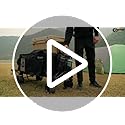 Portal Festival Trolley with Adjustable Tailgate Brakes 300L Beach Trolley for Sand with Big Wheels Camping Cart Heavy Duty Folding Wagon Collapsible Trailer Buggy for Garden Event Carts & Wagons Default Title Default Title