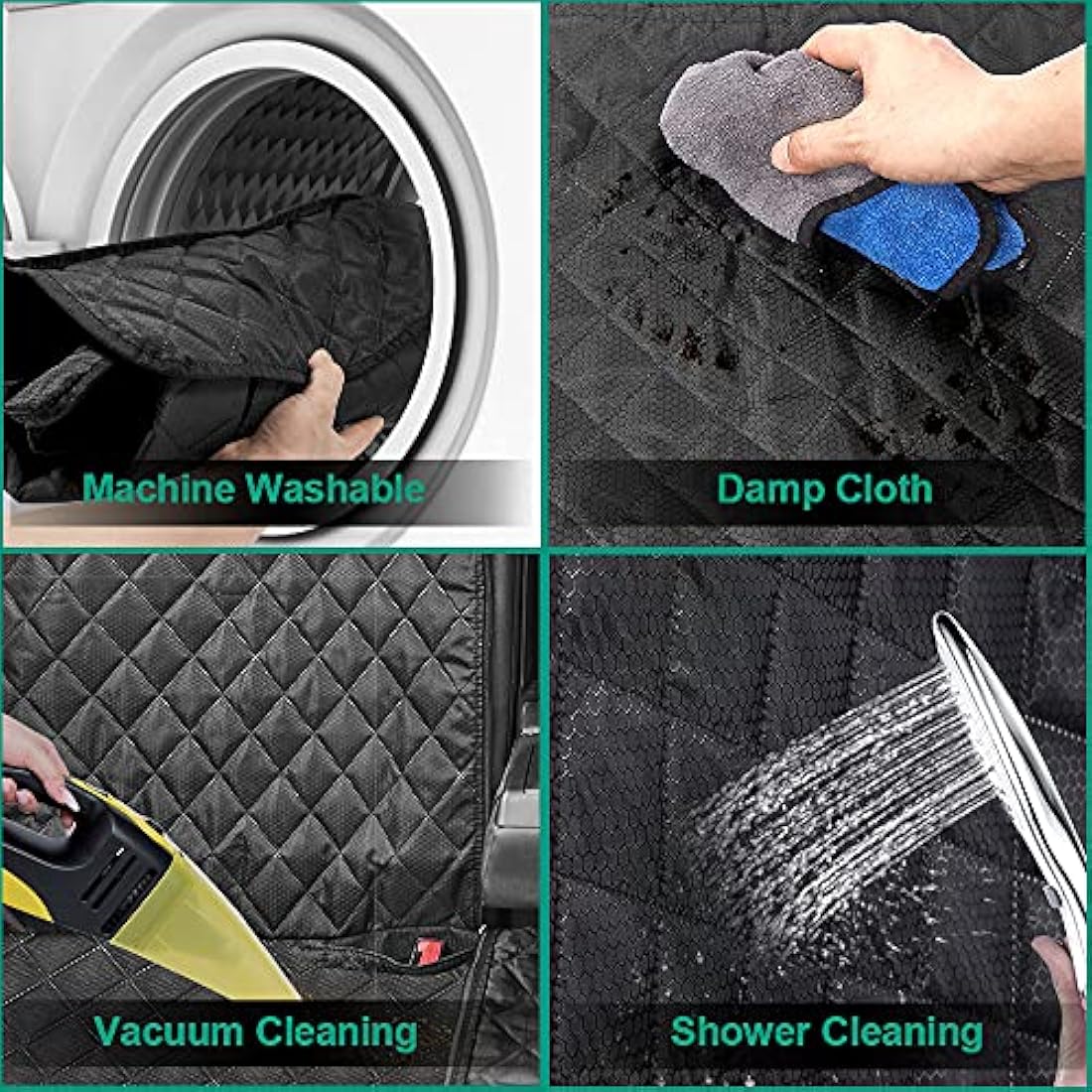 ANOSOSPECIAL Dog Car Back Seat Cover for Kids,Non Stick Fur Rear Seat Protector for Pet,Nonslip Waterproof Universal Fit Interior Backseat Covers for Auto Van SUV Seat Covers Default Title Default Title