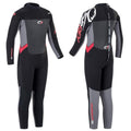 Osprey Boys Full Length 5 mm Winter Wetsuit, Kids Neoprene Surfing Bodyboarding Wetsuit, Origin, Red, Medium Short Wetsuits Default Title Default Title