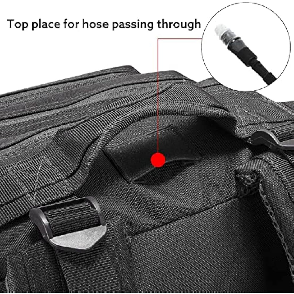 G4Free 40L Molle Backpack Large Pack Molle Shoulder Bag Rucksacks Daypack for Outdoor Hiking Camping Trekking Hunting Internal Frame Backpacks Default Title Default Title