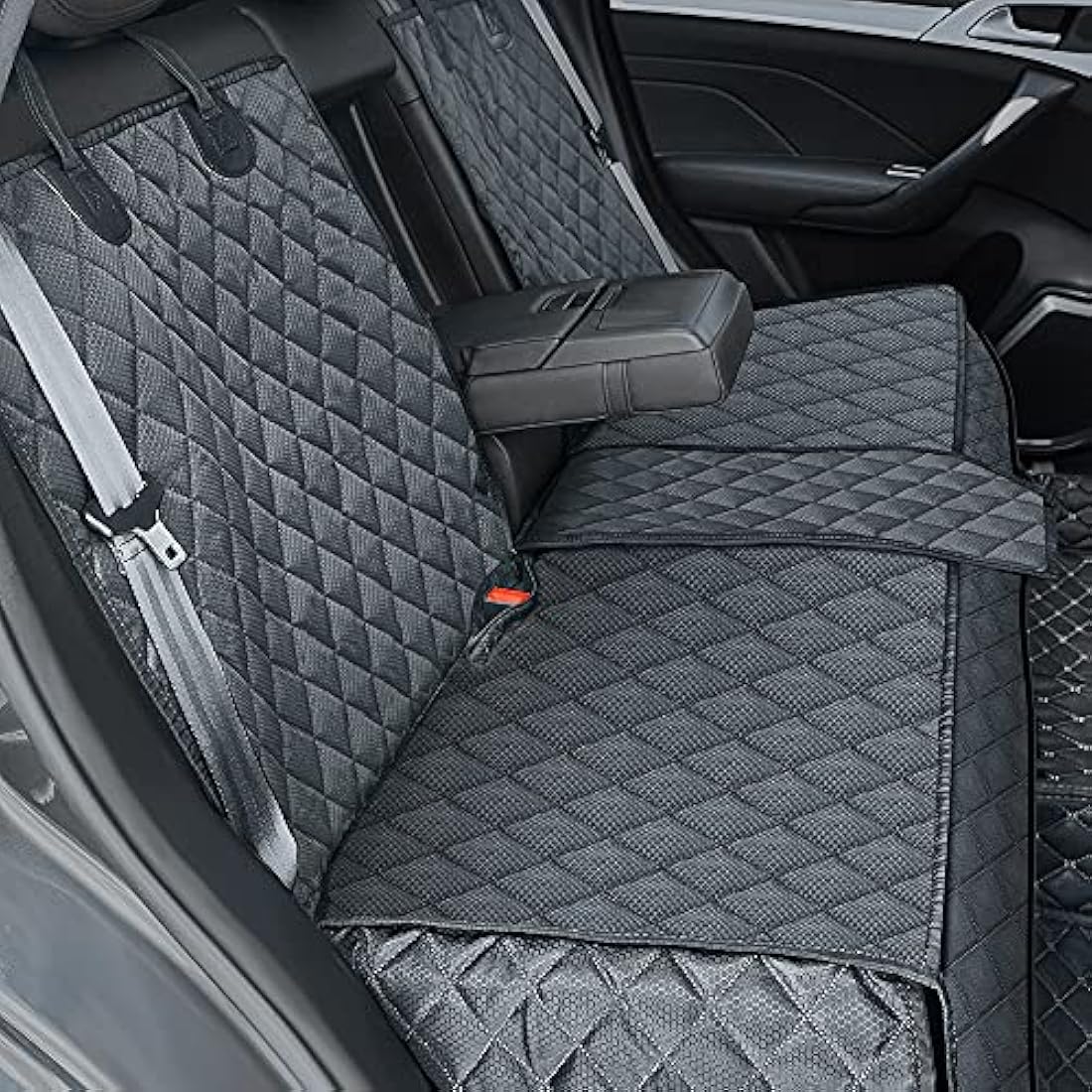 ANOSOSPECIAL Dog Car Back Seat Cover for Kids,Non Stick Fur Rear Seat Protector for Pet,Nonslip Waterproof Universal Fit Interior Backseat Covers for Auto Van SUV Seat Covers Default Title Default Title