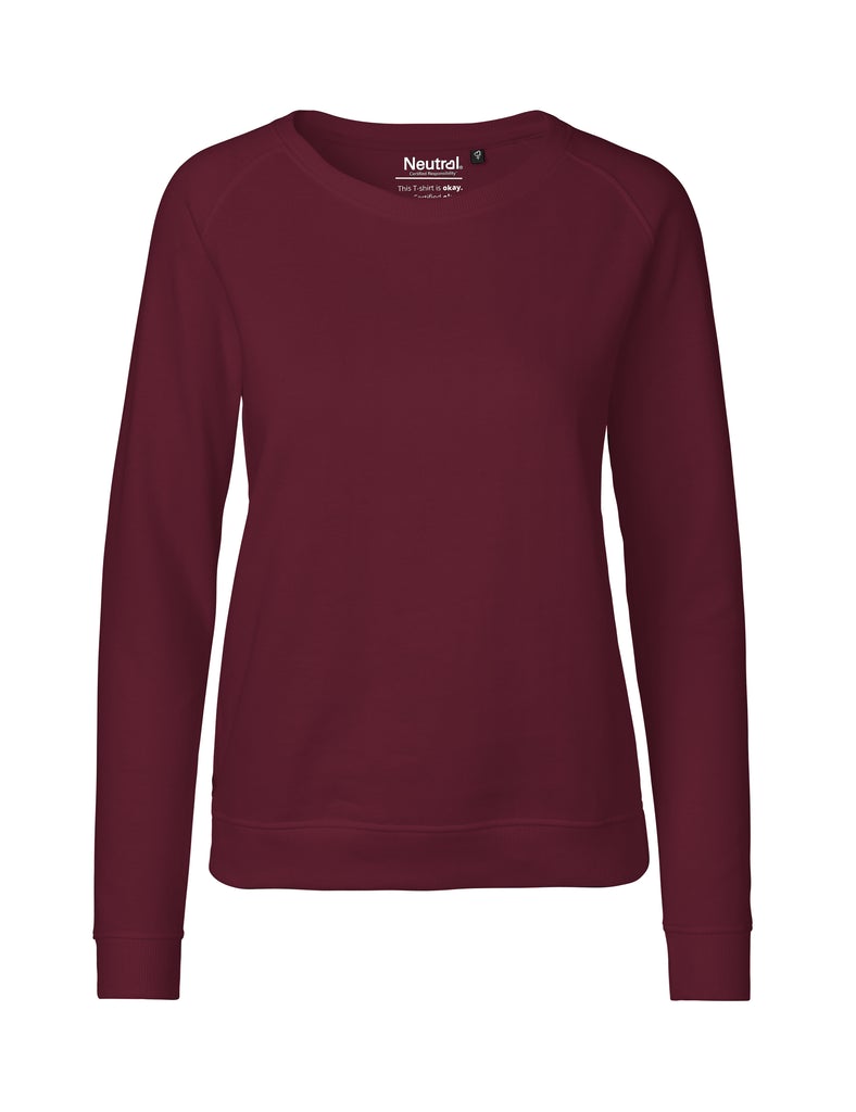 Fairtrade Organic Ladies Sweatshirt - - High-Quality </p>