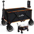 Folding Festival Trolley Collapsible Camping Garden Trolley Cart with 200KG Capacity, Heavy Duty Outdoor Beach Wagon, All Terrain Utility Wagon for Garden Tool Organisers Default Title Default Title