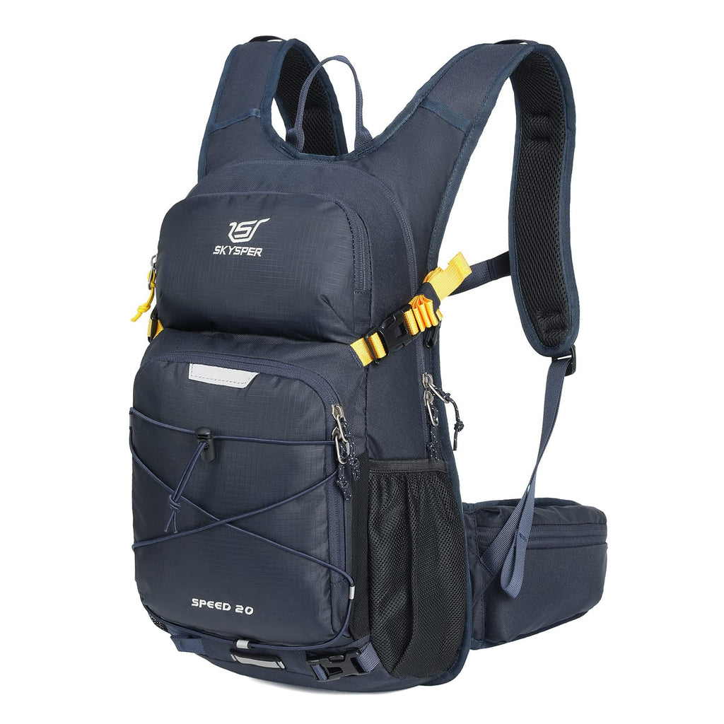 SKYSPER Cycling Backpack 20L Lightweight Bike Backpack for Men Women Running Rucksack for Biking Hiking Climbing(Navyblue) Backpacks Default Title Default Title