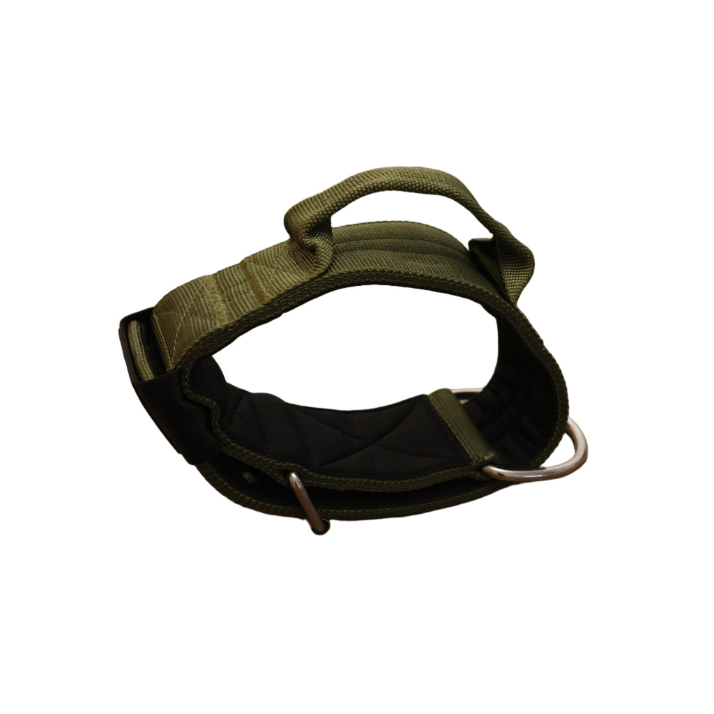 7cm Sport Collar Khaki Dog Collar Medium (M) Medium (M) Large (L)