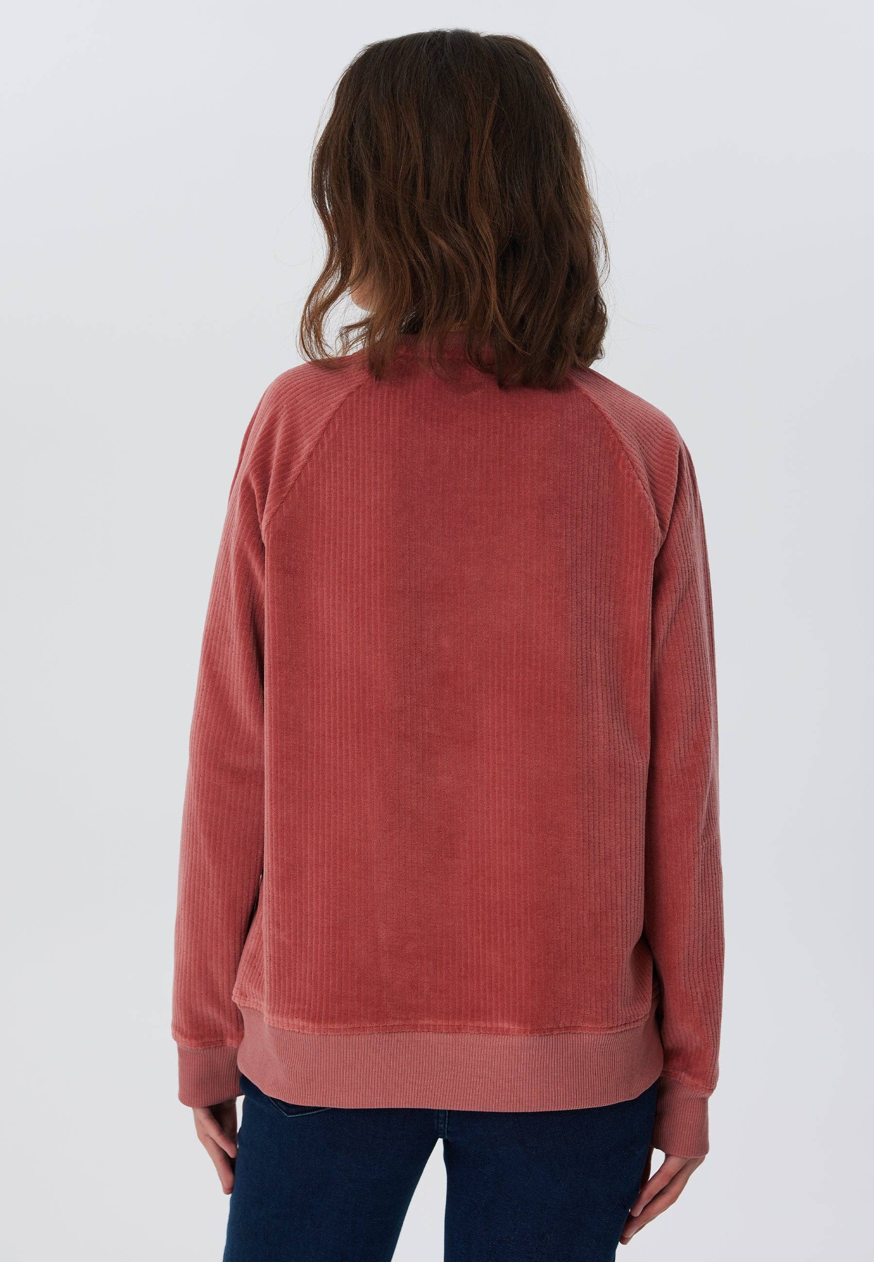Organic Corduroy Sweatshirt: Womens - - High-Quality </p>
