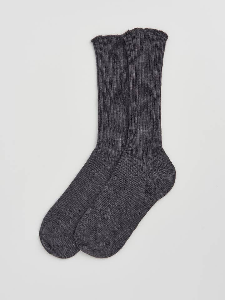 Mohair Socks S (UK4-7) Glen Green S (UK4-7) / Glen Green S (UK4-7) / Golden Yellow S (UK4-7) / Inky Blue S (UK4-7) / Storm Grey S (UK4-7) / Clotted Cream M (UK8-10) / Glen Green M (UK8-10) / Golden Yellow M (UK8-10) / Inky Blue M (UK8-10) / Storm Grey M (UK8-10) / Clotted Cream L (UK11-13) / Glen Green L (UK11-13) / Golden Yellow L (UK11-13) / Inky Blue L (UK11-13) / Storm Grey L (UK11-13) / Clotted Cream