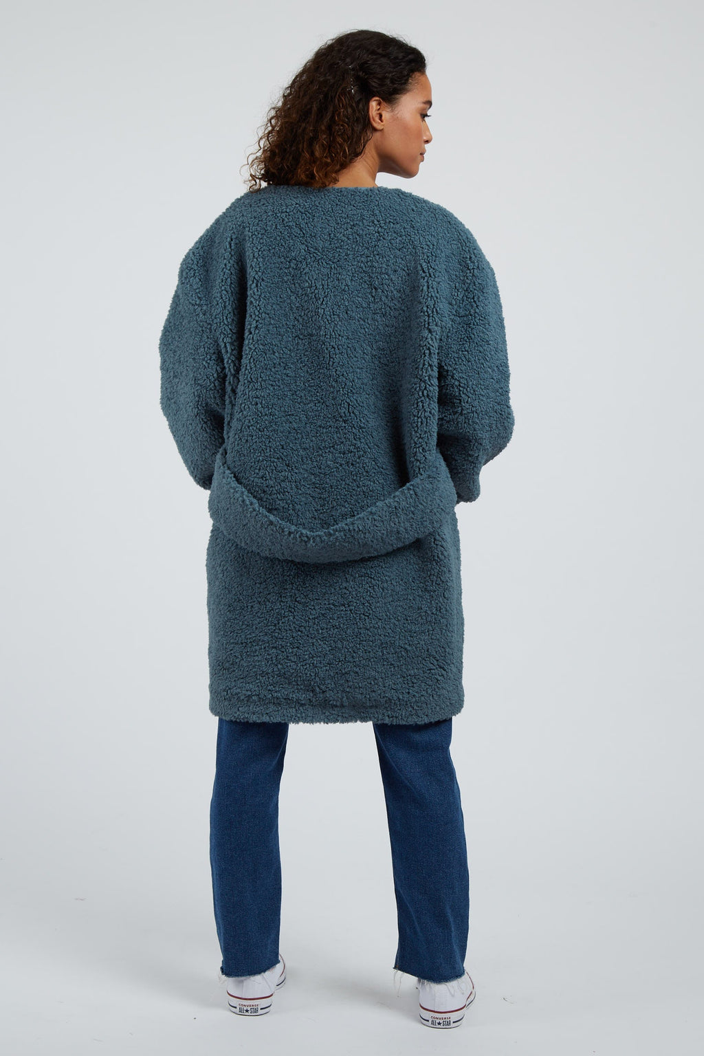 Louche Aldora Coat - Teal Coats 8 Teal 8 / Teal 10 / Teal 12 / Teal 14 / Teal 16 / Teal