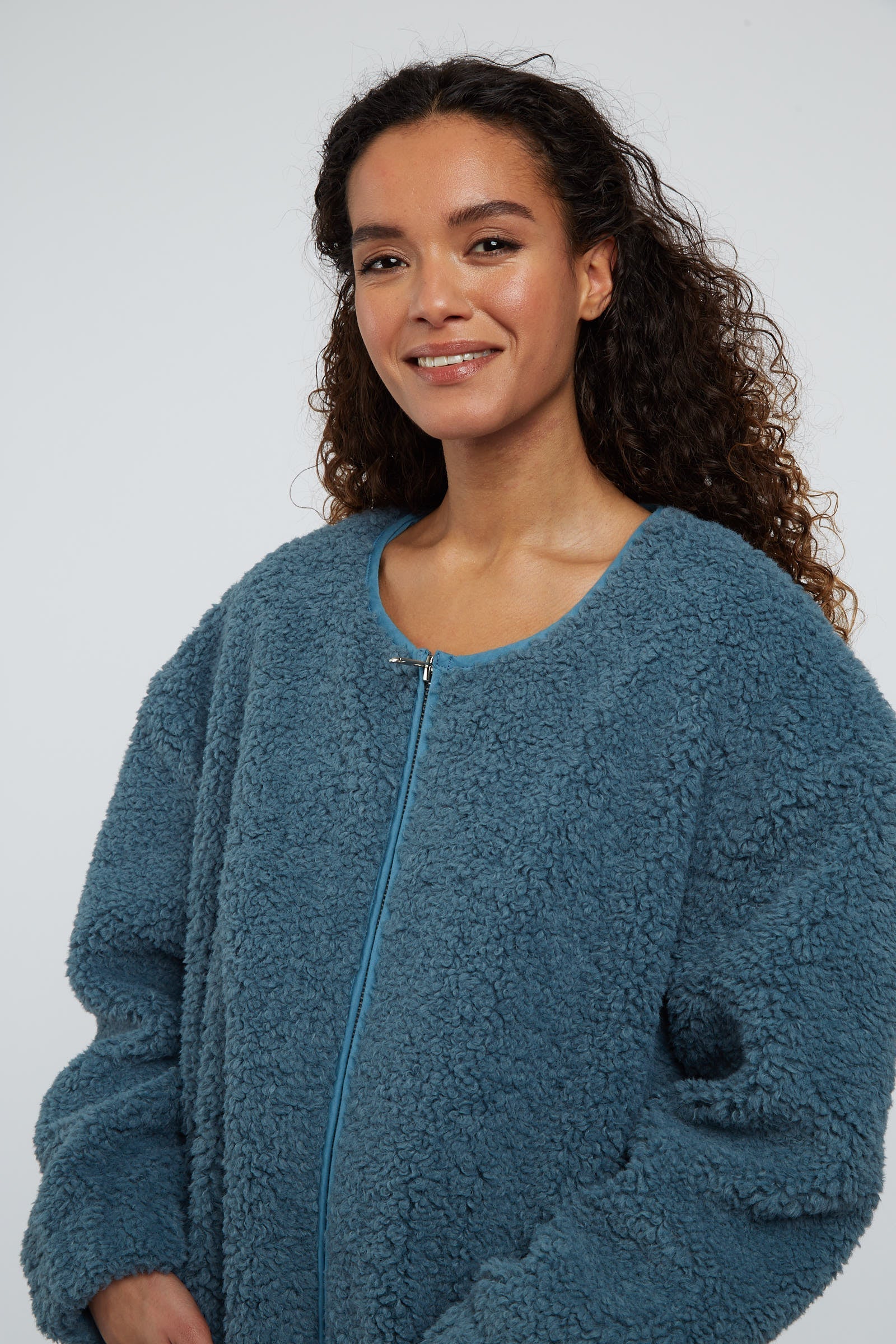 Louche Aldora Coat - Teal Coats 8 Teal 8 / Teal 10 / Teal 12 / Teal 14 / Teal 16 / Teal