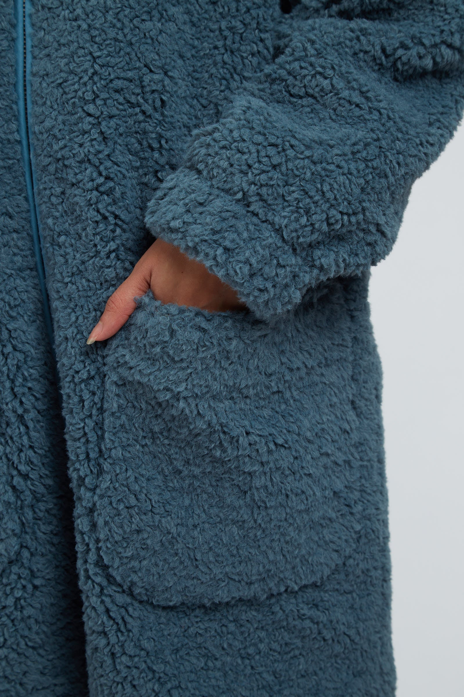 Louche Aldora Coat - Teal Coats 8 Teal 8 / Teal 10 / Teal 12 / Teal 14 / Teal 16 / Teal