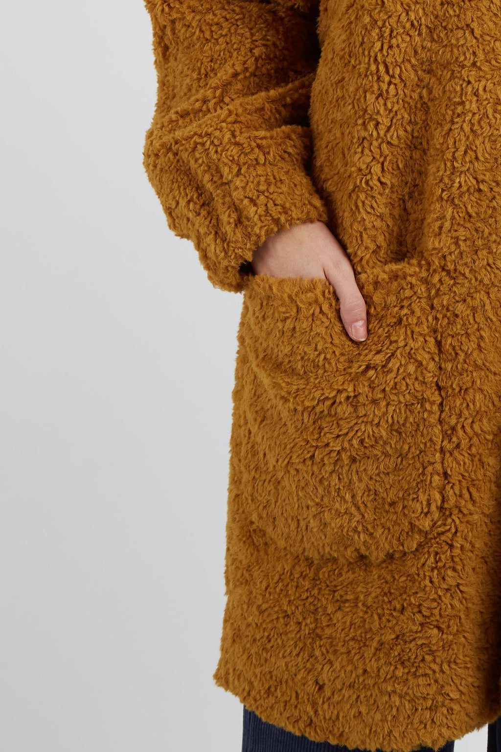 Louche Aldora Coat - Mustard Coats 8 Mustard 8 / Mustard 10 / Mustard 12 / Mustard 14 / Mustard 16 / Mustard