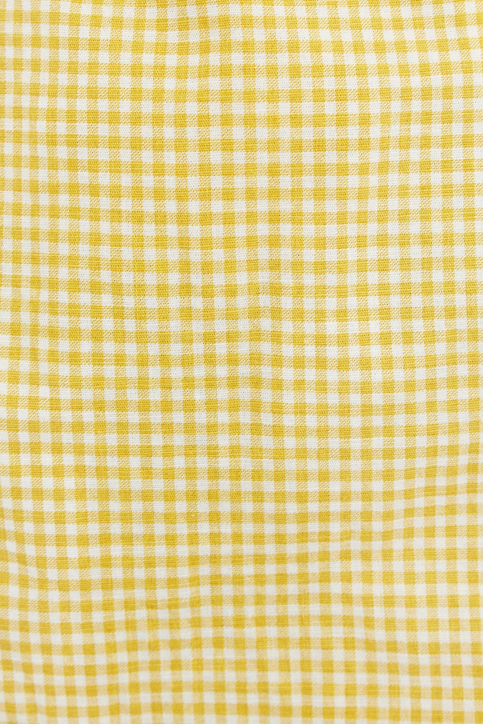 Louche Anouk Summer Gingham Body Con Mini Dress In Yellow Dresses 8 Yellow/White 8 / Yellow/White 10 / Yellow/White 12 / Yellow/White 14 / Yellow/White 16 / Yellow/White