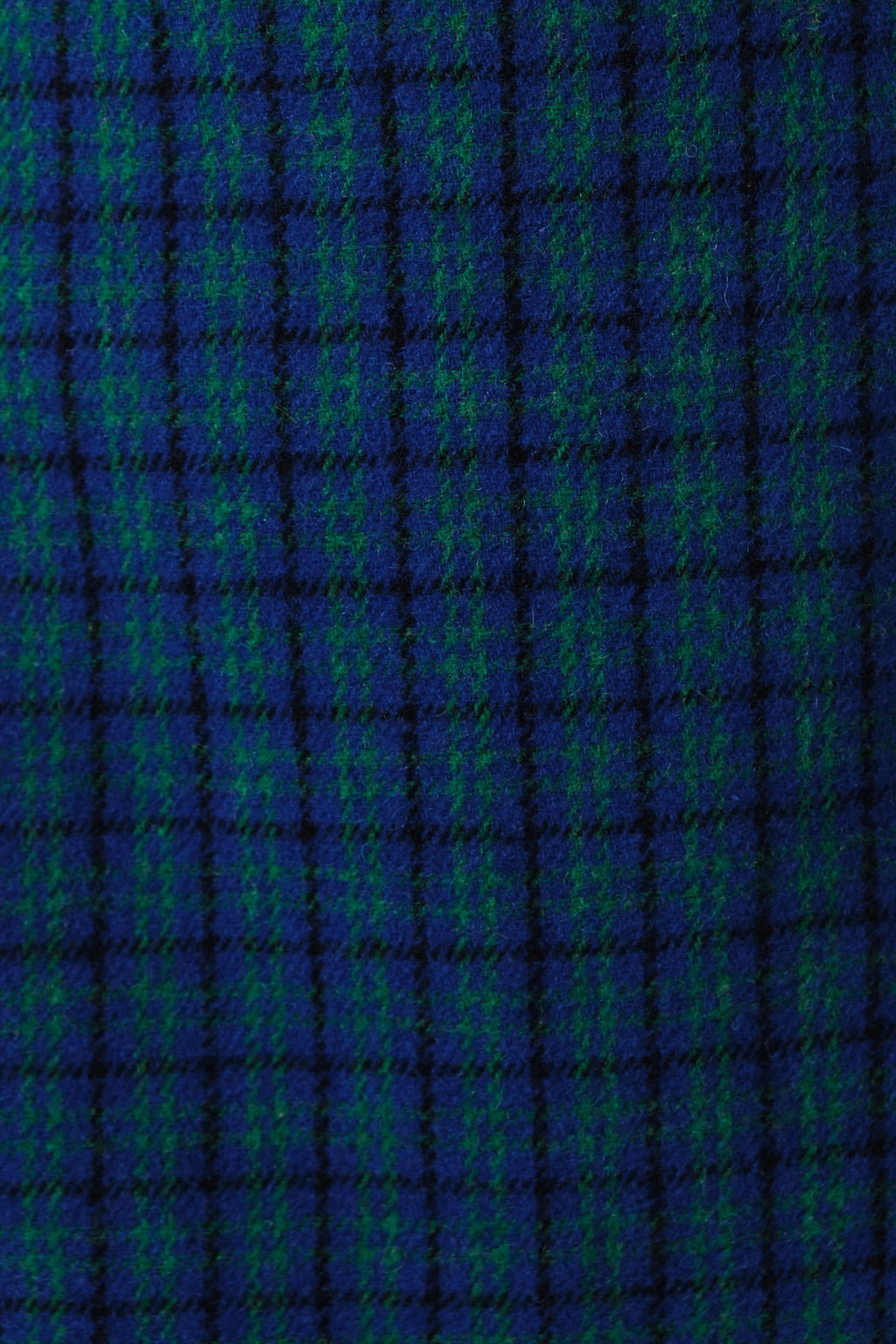 Dryden Wyoming Check Faux Fur Collar Coat - Blue Coats 8 8 10 12 14 16