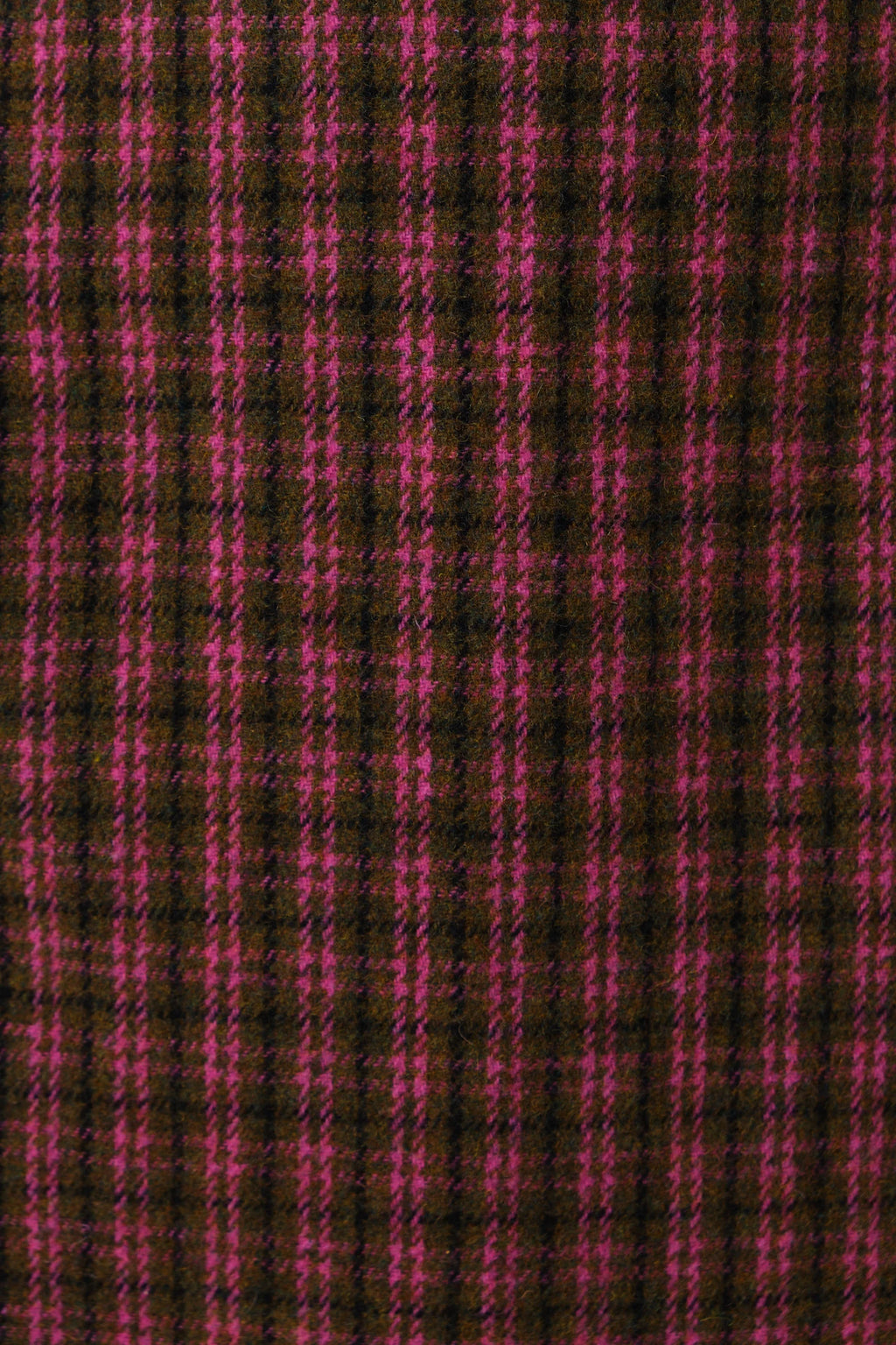 Dryden Wyoming Check Faux Fur Collar Coat - Pink Coats 8 8 10 12 14 16