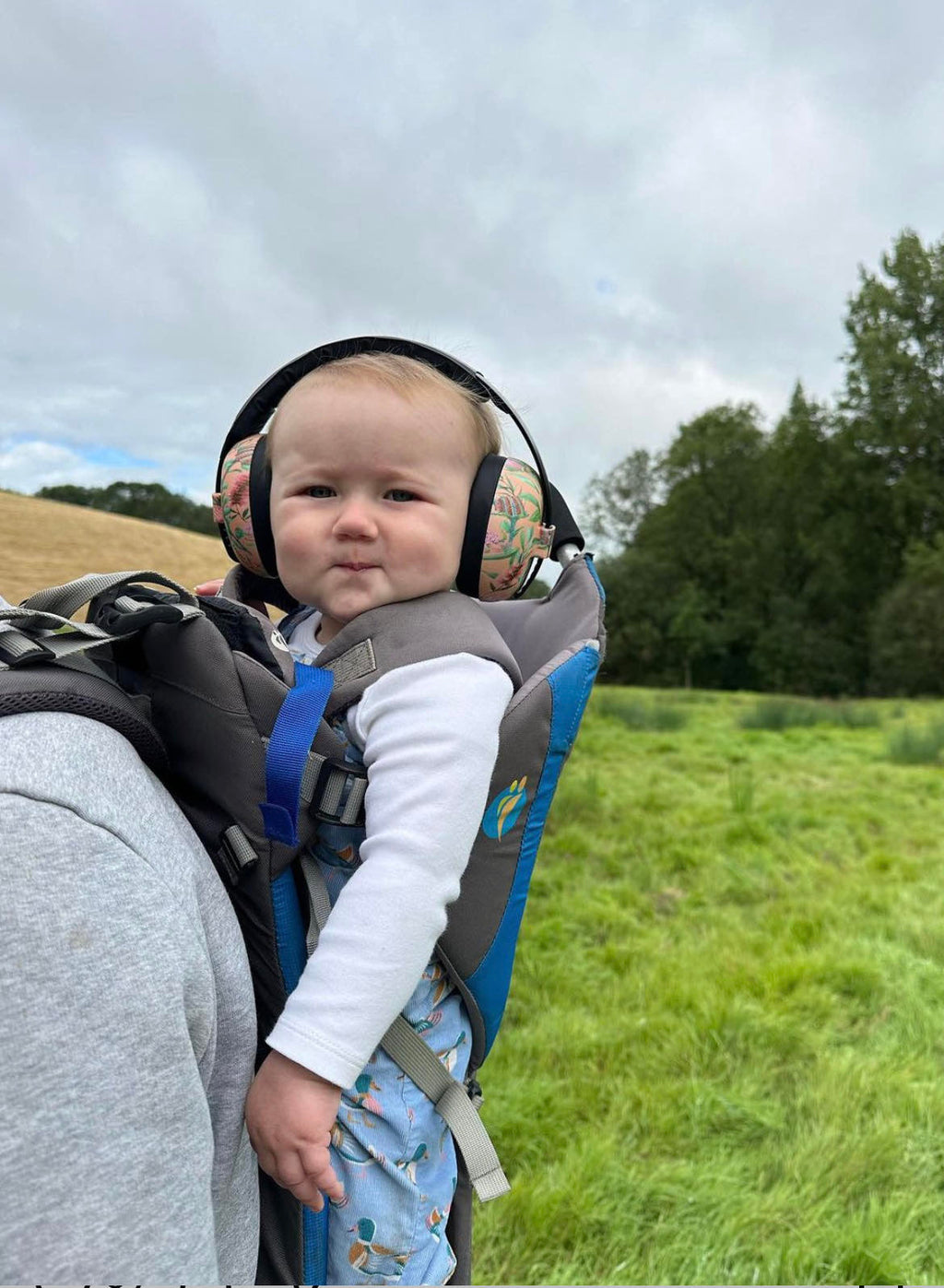 Baby Hearing Protection Ear Muffs Hearing Protection Sky Blue Sky Blue Petal Pink Leaf Green Magenta Lagoon Blue Graffiti Kaleidoscope Peace Transport Butterfly Maroon Dark Green Navy Blue Grey Waratah