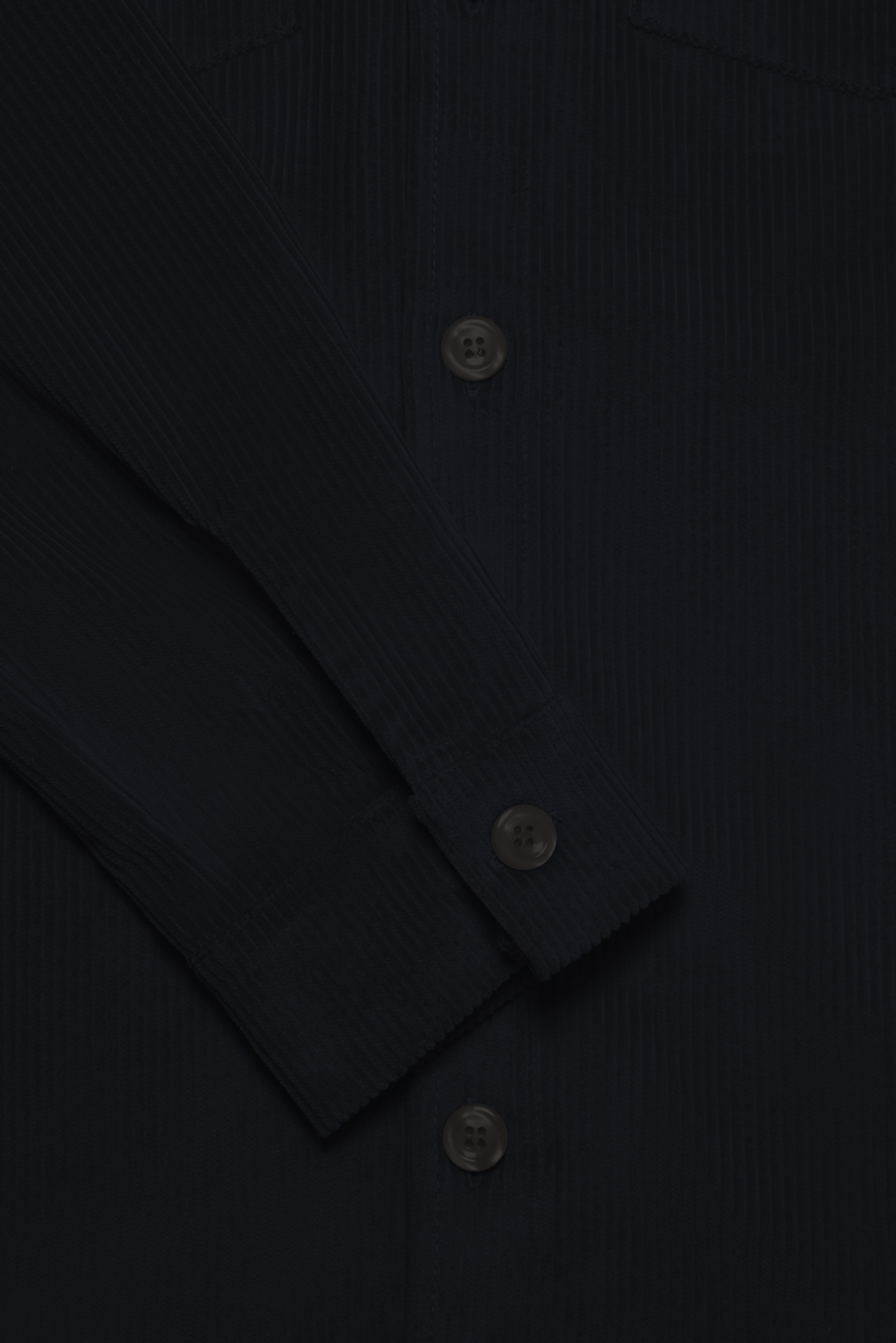 Bart Corduroy Overshirt - Black Overshirts S S M L XL XXL